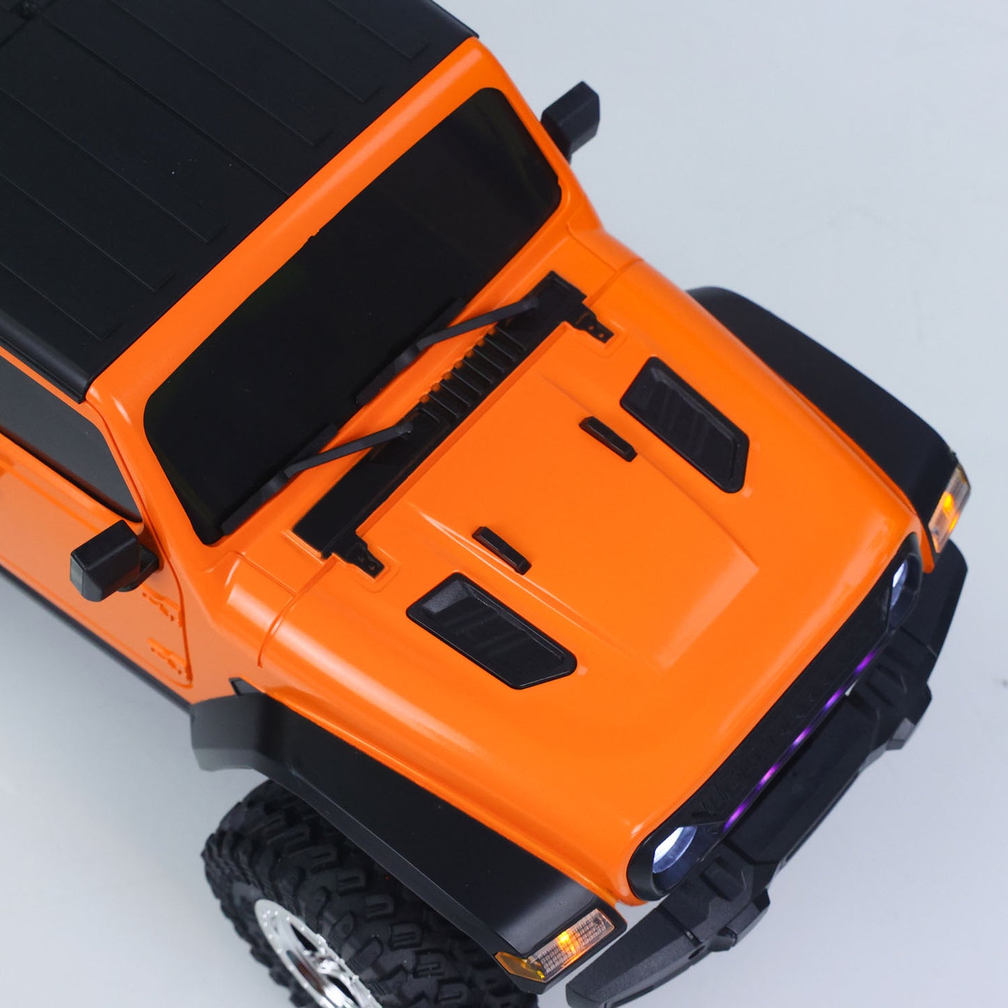 1/18 RC Rock Crawler Auto 4*4 Fernbedienung Simulation Off Road Auto C8801 RTR Crawler Batterie 370 Gebürstet Motor ESC LED Lichter