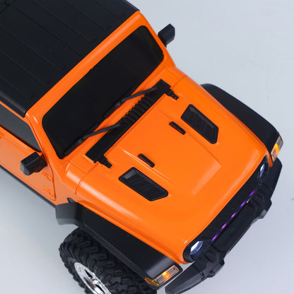 1/18 RC Rock Crawler Auto 4*4 Fernbedienung Simulation Off Road Auto C8801 RTR Crawler Batterie 370 Gebürstet Motor ESC LED Lichter