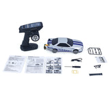 LDRC 1/18 4x2 RC Racing Car RWD Remote Control Drift Vehicles Gyroscope LD1899 With Premium Mini Drift Design All-Nylon Chassis