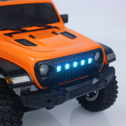 1/18 RC Rock Crawler Auto 4*4 Fernbedienung Simulation Off Road Auto C8801 RTR Crawler Batterie 370 Gebürstet Motor ESC LED Lichter