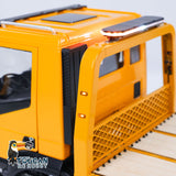 1/14 8x8 RC Hydraulic Equipment Remote Control Rescue Vehicles Wrecker Truck Sounds Lights Assembled Painted Hobby Model DIY
