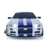 LDRC 1/18 4x2 RC Racing Car RWD Remote Control Drift Vehicles Gyroscope LD1899 With Premium Mini Drift Design All-Nylon Chassis