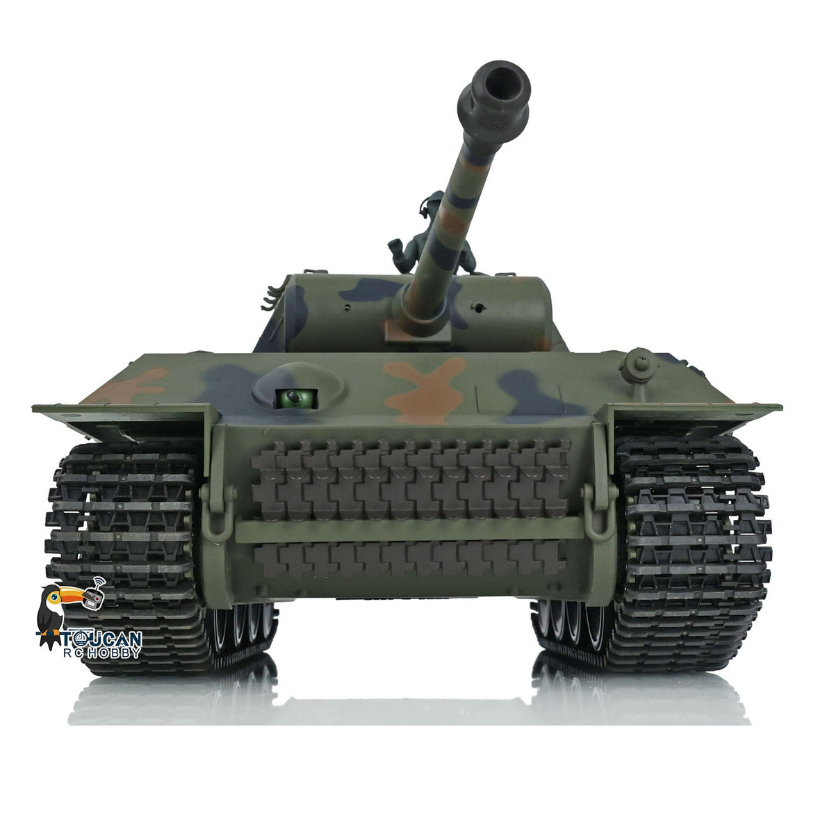 Henglong 1/16 TK7.0 Plastic 3819 German Panther V RTR RC Tank Armored Vehicle Model Infrared Combat BB Unit Smoke Sound Light System