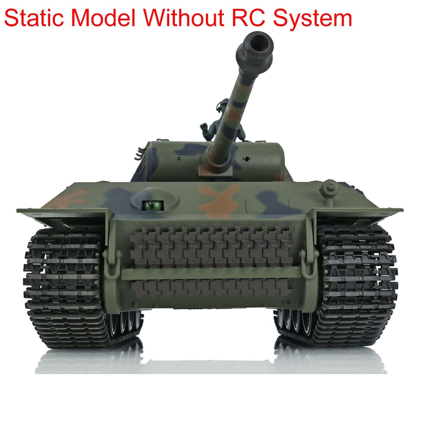 Henglong 1/16 Plastic German Tiger I Panther Static Tank 3818 3819 Ornament Collection Display Model Without Electronic System