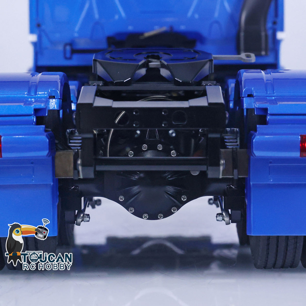TOUCAN, lackiert, montiert, 1/14 RC-Sattelzugmaschine, 6x6, Metallchassis, RTR-Automodell, Sounds, Lichter für Tamiya 1851 3363