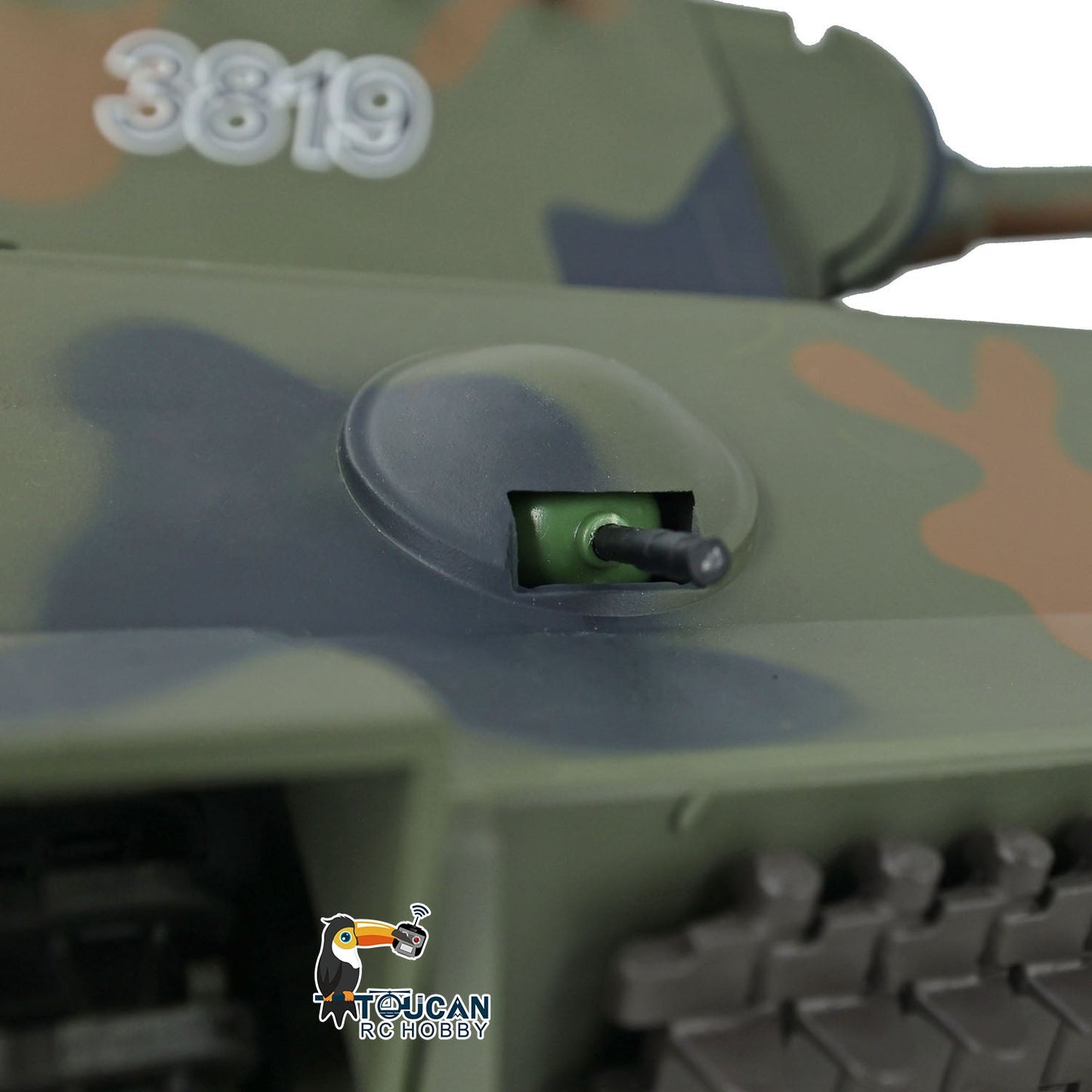 Henglong 1/16 TK7.0 Profession German Panther RTR RC Tank 3819 IR BB 360 Degrees Turret Smoke Metal Tracks Sprockets Idlers Road Wheels Gearbox