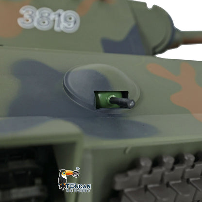 Henglong 1/16 TK7.0 German Panther RTR RC Tank 3819 FPV 360 Degrees Turret BB IR Smoke Metal Barrel Tracks Sprockets Idlers Road Wheels