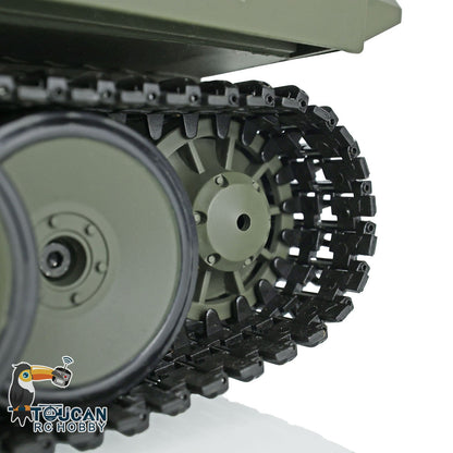 Henglong TK7.0 1/16 Plastic German Panther RTR RC Tank 3819 FPV 360 Degrees Turret BB IR Smoke Sounds Lights Metal Steel Driving Gearbox