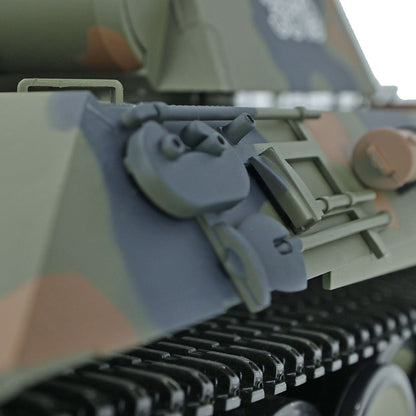 Henglong 1/16 Plastic German Tiger I Panther Static Tank 3818 3819 Ornament Collection Display Model Without Electronic System