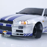 LDRC 1/18 4x2 RC Racing Car RWD Remote Control Drift Vehicles Gyroscope LD1899 With Premium Mini Drift Design All-Nylon Chassis