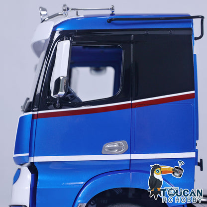 TOUCAN, lackiert, montiert, 1/14 RC-Sattelzugmaschine, 6x6, Metallchassis, RTR-Automodell, Sounds, Lichter für Tamiya 1851 3363