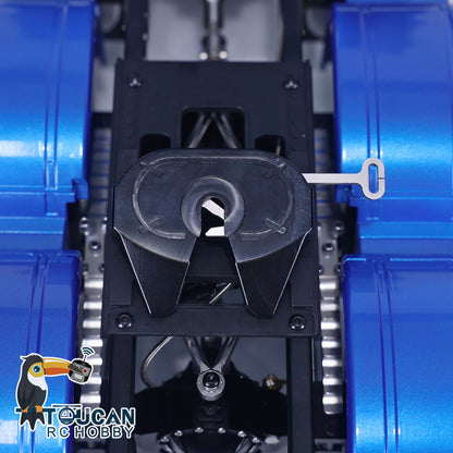 TOUCAN, lackiert, montiert, 1/14 RC-Sattelzugmaschine, 6x6, Metallchassis, RTR-Automodell, Sounds, Lichter für Tamiya 1851 3363