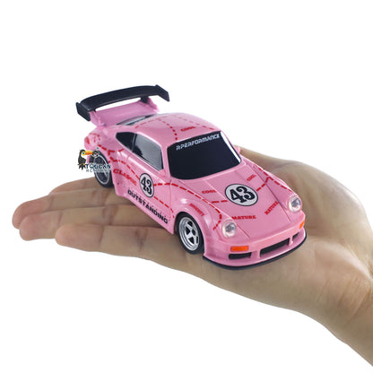 1/43 2,4G Funksteuerung Drift Auto Rennfahrzeuge High Speed 15KM/H 4WD Mini Auto Modell Batterie Lichter RTR Kinder Spielzeug Geschenk 