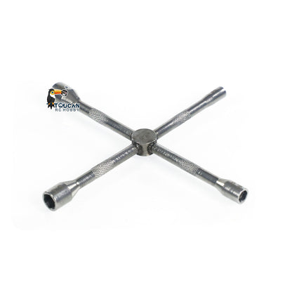 JDM-213 Metall-Kreuzschlitz 2,0/2,5/3,5/4,0 mm für DIY-Modell im Maßstab 1/14 RC-Lkw-Baggerlader