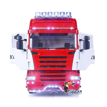 TOUCAN RC HOBBY Painted 1/14 RC Car RTR Remote Control Tractor Truck 6X6 Metal Chassis Sounds Light System