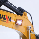 HUINA Upgrade 580 1/14 Metal Excavator Model Engineering Vehicle Electric Ball Grabber 360 Rotating Shear Claw Sound Lights