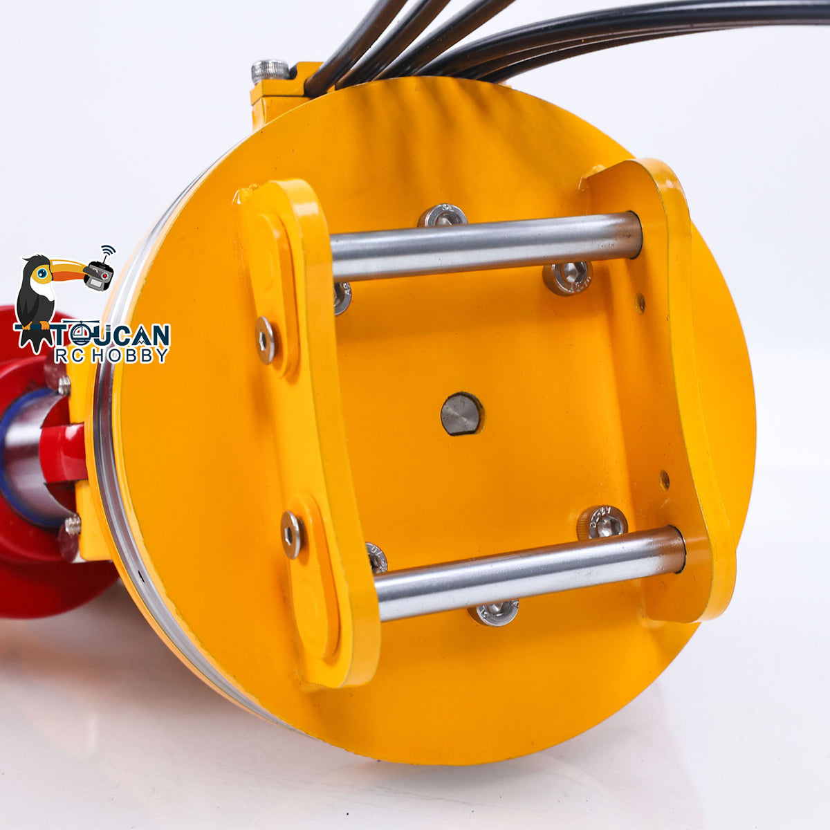 TOUCAN RC HOBBY Metal Hydraulic Shear with 270 Degree Rotation for 1/12 RC Hydraulic Digger C395 LR976 Remote Control Construction Vehicles Excavator