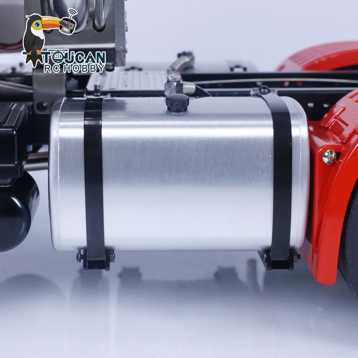 TOUCAN RC HOBBY Painted 1/14 RC Car RTR Remote Control Tractor Truck 6X6 Metal Chassis Sounds Light System