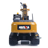 HUINA Upgrade 580 1/14 Metal Excavator Model Engineering Vehicle Electric Ball Grabber 360 Rotating Shear Claw Sound Lights