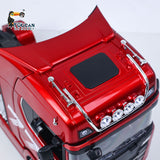 RTR HUINA 1/18 RC Lorry Car Plastic Remote Control Tractor Truck SC 770S 1501 6X4 SC Model Lights Sound System RTR Model