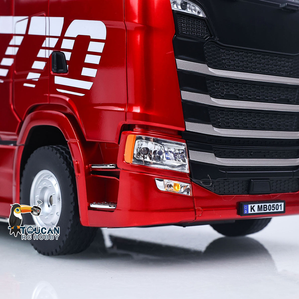 TOUCAN RC HOBBY RTR HUINA 1/18 RC Lorry Car Plastic Remote Control Tractor Truck SC 770S 1501PRO 6X4 SC Model Lights Sound System RTR Model