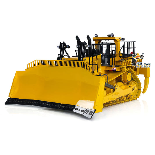 1:14 Hydraulischer RC-Bulldozer D11T, Metall, ferngesteuerte Planierraupen, Rauch, Lichter, Geräusche, Multifunktionssteuerung, montiert und lackiert