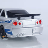 4304A 2.4GHz 1/43 RC Drift Car 4WD High Speed Racing Vehicles RTR Mini Car Toy Model Radio Battery Lights Gyroscope