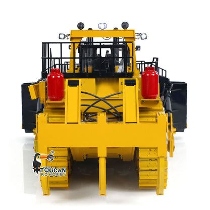 In Stock TOUCAN RC HOBBY 1:14 Hydraulic RC Bulldozer D11T Metal Remote Control Dozers Smoke Lights Sounds Multi-Function Control Assembled and Painted