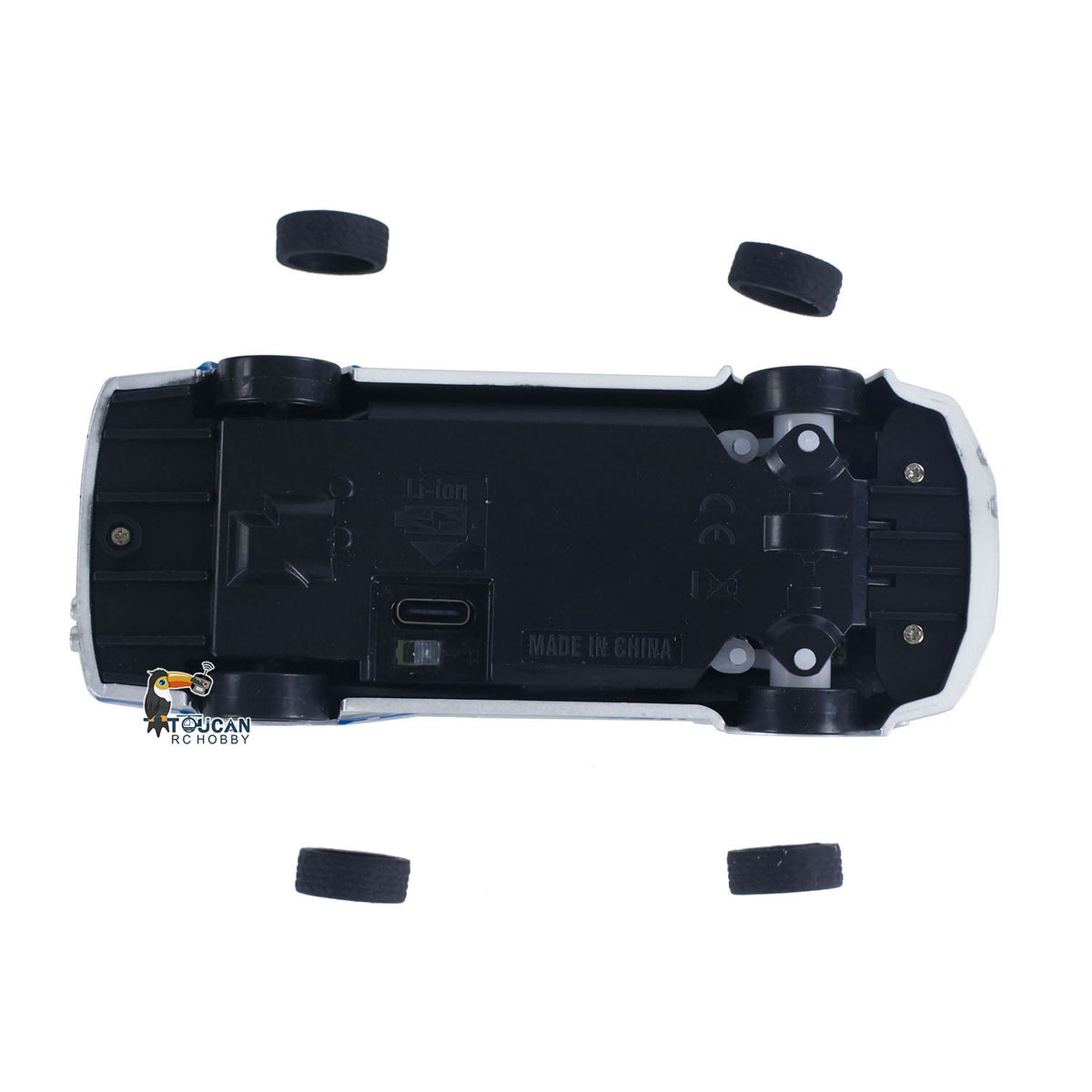 4304A 2,4 GHz 1/43 RC Drift Car 4WD Hochgeschwindigkeits-Rennfahrzeuge RTR Mini-Auto Spielzeugmodell Radio Batterie Lichter Gyroskop