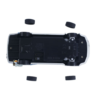 4304A 2,4 GHz 1/43 RC Drift Car 4WD Hochgeschwindigkeits-Rennfahrzeuge RTR Mini-Auto Spielzeugmodell Radio Batterie Lichter Gyroskop
