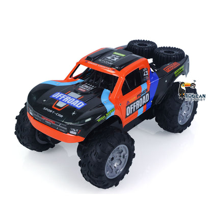 1/14 RC Offroad-Auto, Stunt-Fahrzeug, 4WD, ferngesteuert, wasserdicht, Amphibien-Pickup, Kletterauto, 7,4-V-Batterie, RTR-Modell