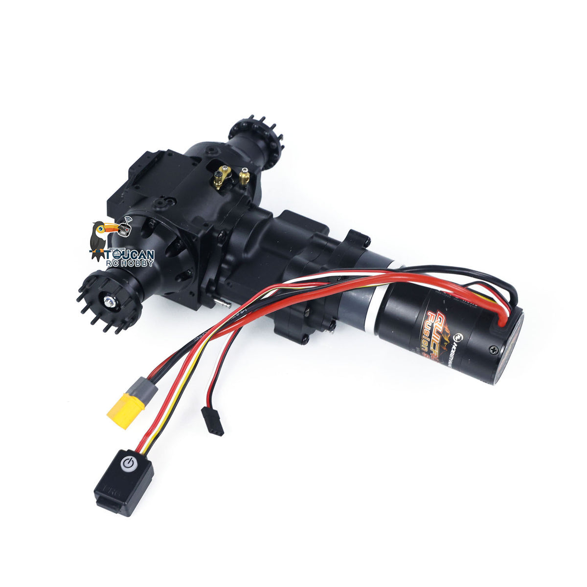 In Stock TOUCAN RC HOBBY LESU Metal 1/14 RC Tractor Truck AOUE 1050 4x4 Hydraulic Farm vehicle K500 Seedbed Pre-sowing Soil Preparation Planter Plough Light Sound