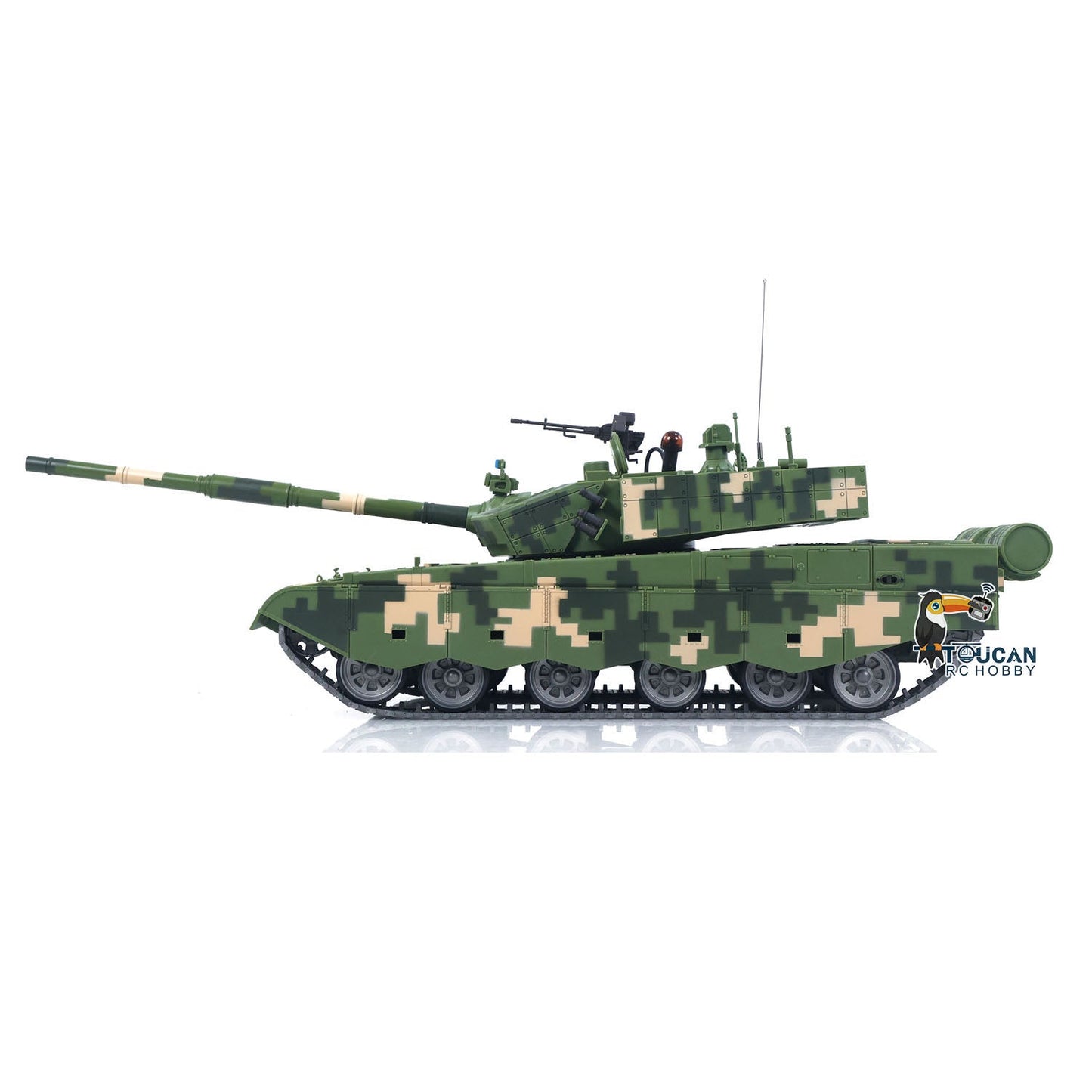Henglong 1/16 TK7.0 3899A China ZTZ 99A MBT RTR RC Tank Model 360 Degrees Turret Barrel Recoil IR Smoke Metal Tracks Sprockets Idlers Road Wheels
