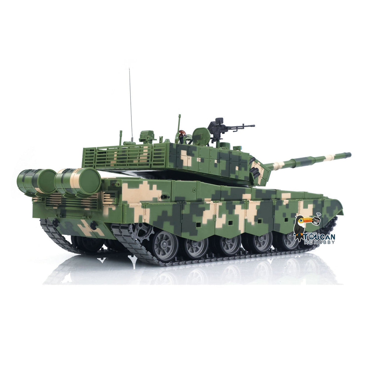 Henglong 1/16 TK7.0 3899A China ZTZ 99A MBT RTR RC Tank Model 360 Degrees Turret Barrel Recoil IR Smoke Metal Tracks Sprockets Idlers Road Wheels