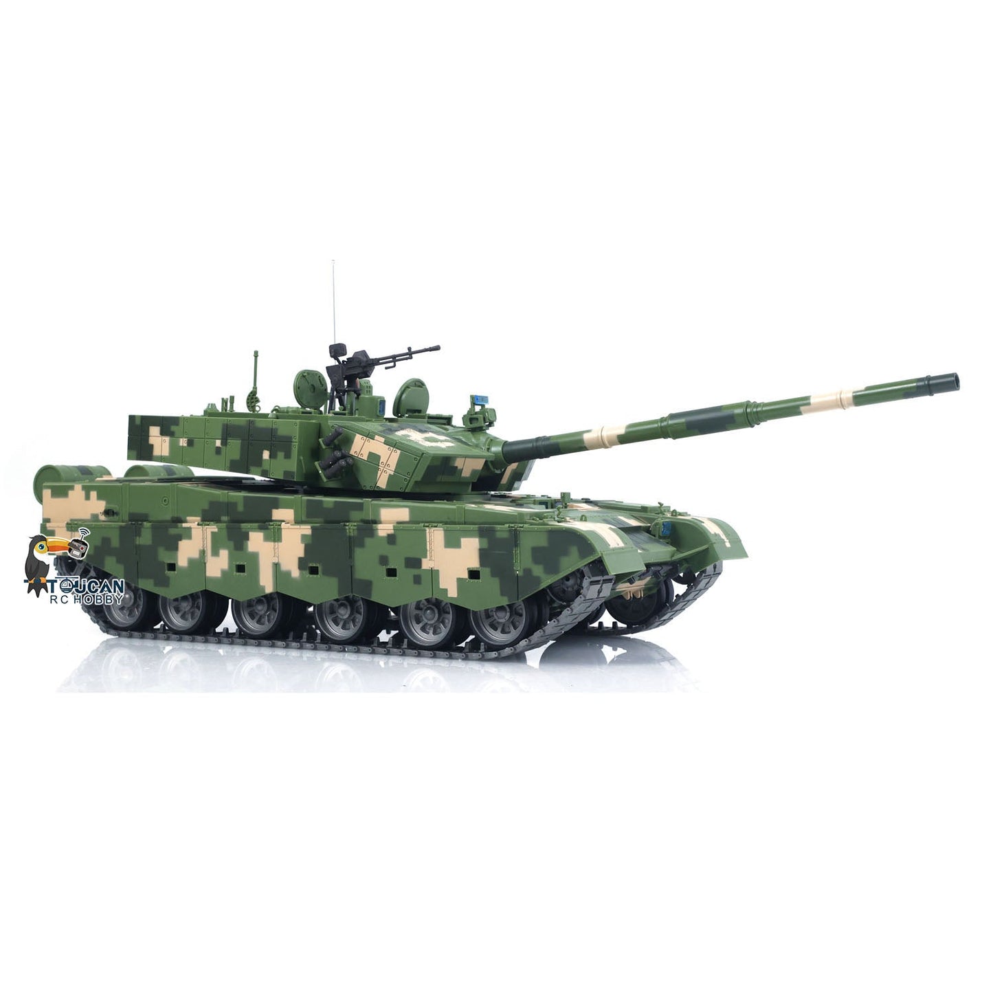 Henglong 1/16 TK7.0 3899A China ZTZ 99A MBT RTR RC Tank Model 360 Degrees Turret Barrel Recoil IR Smoke Metal Tracks Sprockets Idlers Road Wheels
