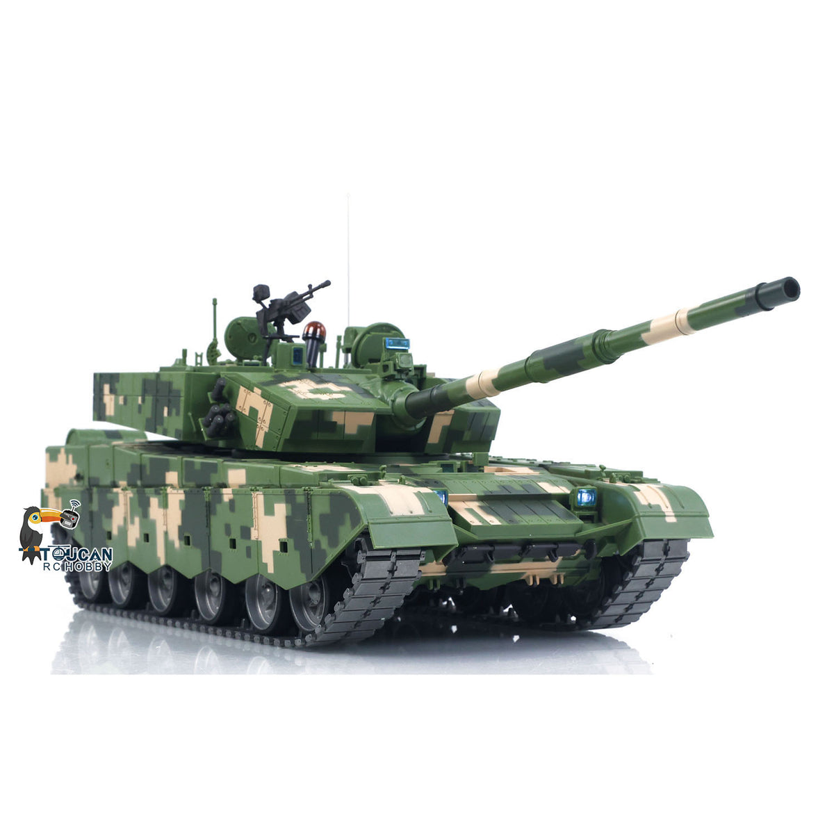 Henglong 1/16 TK7.0 3899A China ZTZ 99A MBT RTR RC Tank Model 360 Degrees Turret Barrel Recoil IR Smoke Metal Tracks Sprockets Idlers Road Wheels