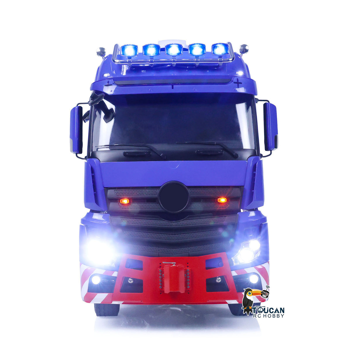 TOUCAN RC Sattelzugmaschinen 1/14 RTR Funkfernsteuerungsauto DIY Fahrzeug 8X8 Metallchassis 3-Gang-Getriebe