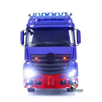 TOUCAN RC Sattelzugmaschinen 1/14 RTR Funkfernsteuerungsauto DIY Fahrzeug 8X8 Metallchassis 3-Gang-Getriebe