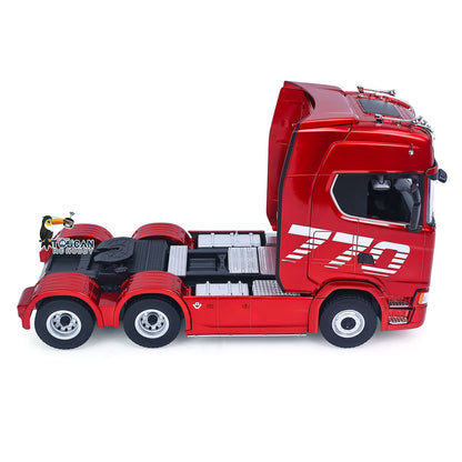 TOUCAN RC HOBBY RTR HUINA 1/18 RC Lorry Car Plastic Remote Control Tractor Truck SC 770S 1501PRO 6X4 SC Model Lights Sound System RTR Model