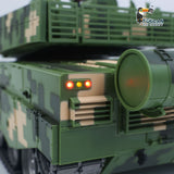 Heng Long 3899A 1/16 Radio Control Main Battle Tank RC Military Model Infrared Combat Smoking Metal Tracks Idlers Road Wheels