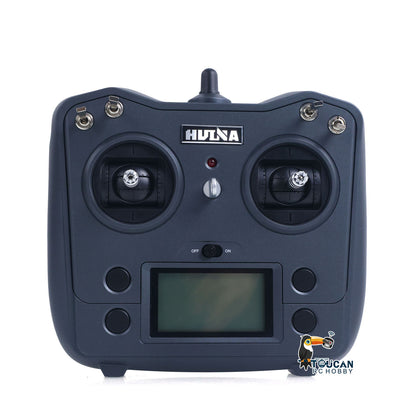 HUINA Upgrade 580 1/14 Metal Excavator Model Engineering Vehicle Electric Ball Grabber 360 Rotating Shear Claw Sound Lights