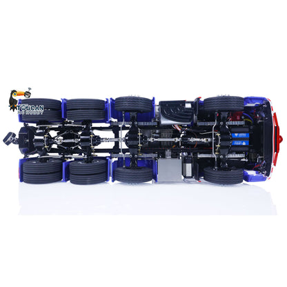 TOUCAN RC Sattelzugmaschinen 1/14 RTR Funkfernsteuerungsauto DIY Fahrzeug 8X8 Metallchassis 3-Gang-Getriebe