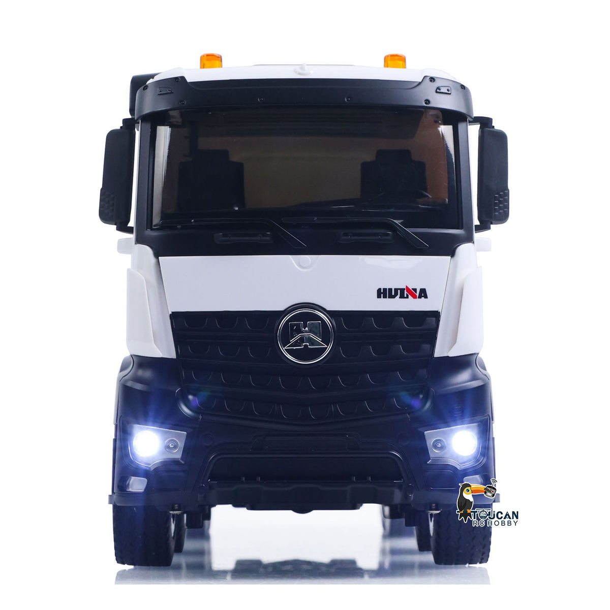 TOUCAN RC HOBBY Fast Free Shipping Metal 1/14 RC Mixer Truck RTR 2.4GHz Radio 12CH Light Sound Effects Remote Control Agitating Lorry Finished Model Toys Battery