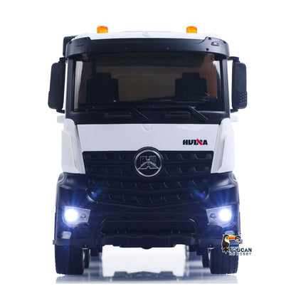 TOUCAN RC HOBBY Fast Free Shipping Metal 1/14 RC Mixer Truck RTR 2.4GHz Radio 12CH Light Sound Effects Remote Control Agitating Lorry Finished Model Toys Battery