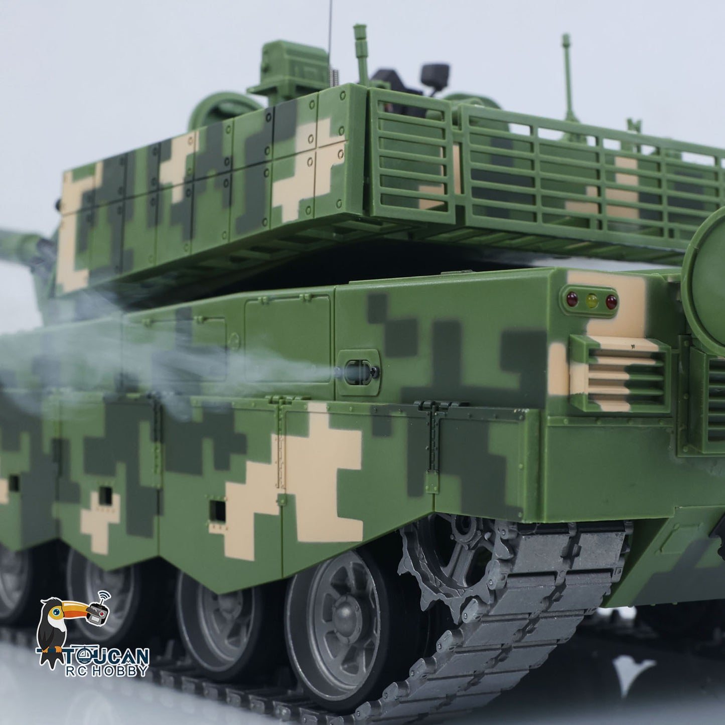 Henglong 1/16 TK7.0 3899A China ZTZ 99A MBT RTR RC Tank Model 360 Degrees Turret Barrel Recoil IR Smoke Metal Tracks Sprockets Idlers Road Wheels