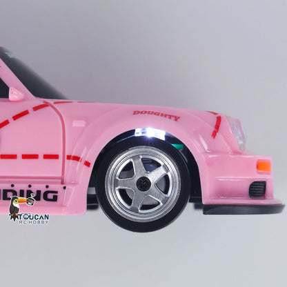 1/43 2,4G Funksteuerung Drift Auto Rennfahrzeuge High Speed 15KM/H 4WD Mini Auto Modell Batterie Lichter RTR Kinder Spielzeug Geschenk 