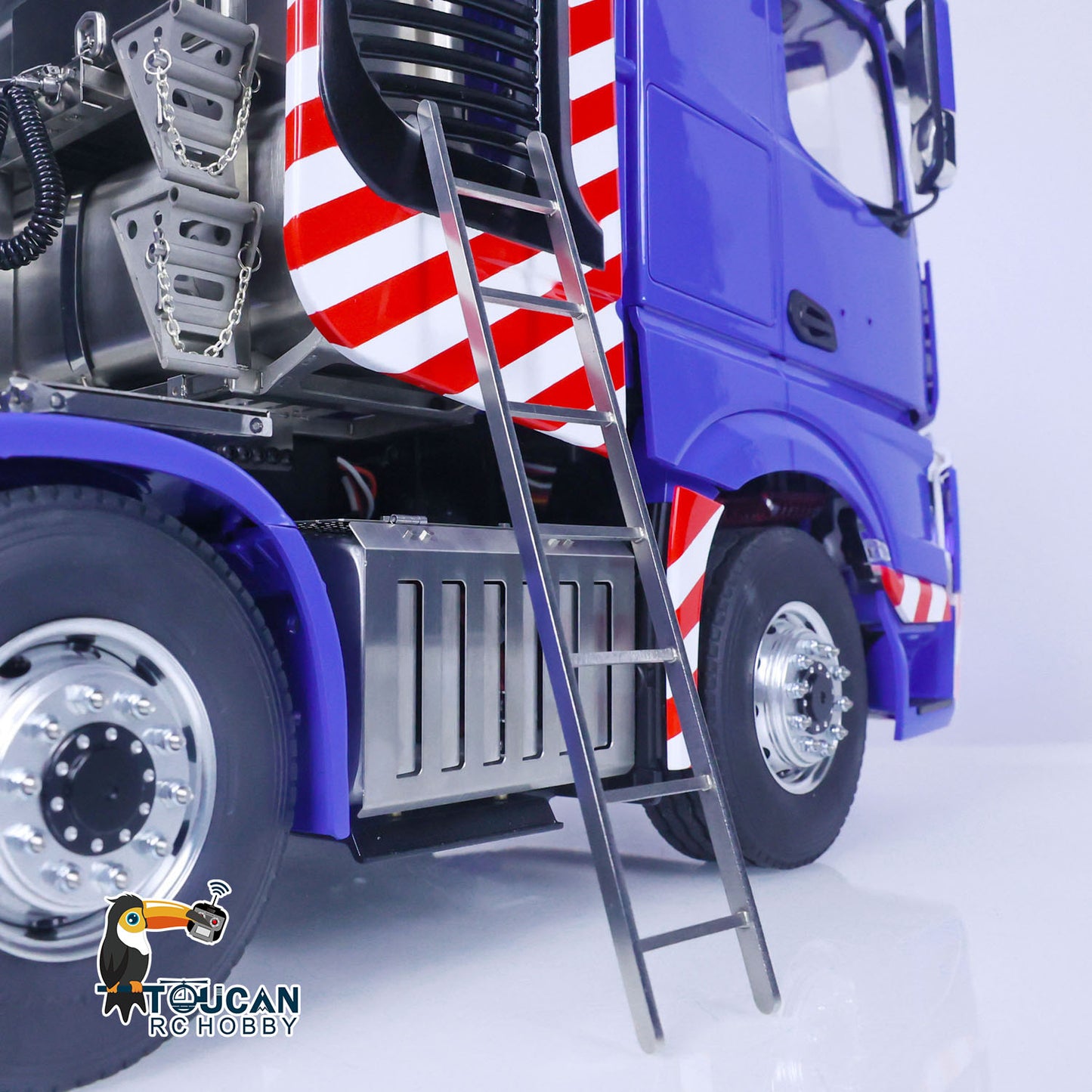 TOUCAN RC Sattelzugmaschinen 1/14 RTR Funkfernsteuerungsauto DIY Fahrzeug 8X8 Metallchassis 3-Gang-Getriebe