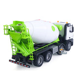 Fast Free Shipping Metal 1/14 RC Mixer Truck RTR 2.4GHz Radio 12CH Light Sound Effects Remote Control Agitating Lorry Finished Model Toys Battery
