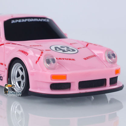 JIABAILE 993 2,4G Mini RC Drift Car 1/43 Rennfahrzeug 4WD Ready to Go Spielzeugmodell Gyroskop Radio Batterie Lichter 4305A