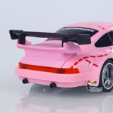 JIABAILE 993 2.4G Mini RC Drift Car 1/43 Racing Vehicle 4WD Ready to Go Toy Model Gyroscope Radio Battery Lights 4305A